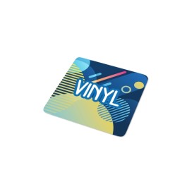 Vinyl Sticker Vierkant 10x10mm-Wit