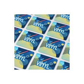 Vinyl Sticker vierkant - 50x50mm