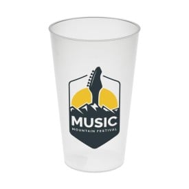 Vital festivalbeker 400ml - kunststof - met ijkmerk