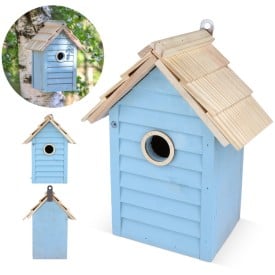 Vogelhuisje - FSC hout - 15mm dikte - 24.5x19x12.5 cm