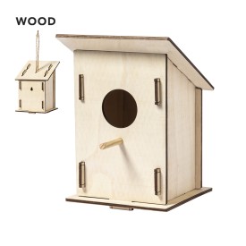 Vogelhuisje Pecker - hout - 4mm dikte - zelf monteren