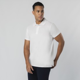 Volwassene Wit Polo Shirt Chaplin
