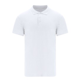 Volwassene Wit Polo Shirt Chaplin-Wit