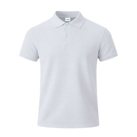 Volwassene Wit Polo Shirt Charles-Wit