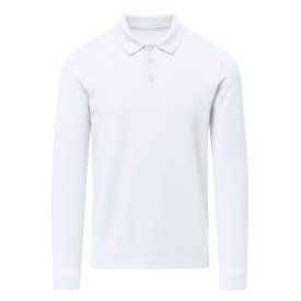 Volwassene Wit Polo Shirt Charlot-Wit