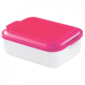Broodtrommel Universal-Roze, #e93d77-1 kleur