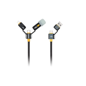 WakaWaka Connect Pro – Multiplug-Geel / zwart