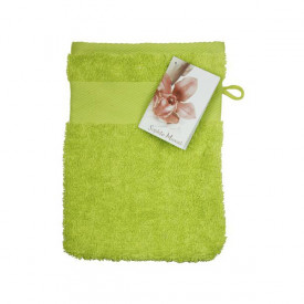 Washandje-Borduring-Groen, #c6e446