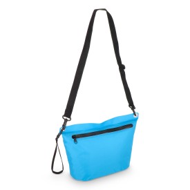 Waterbestendige Ripstop Schoudertas 33 x 23 x 13 cm-Lichtblauw