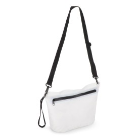 Waterbestendige Ripstop Schoudertas 33 x 23 x 13 cm-Wit