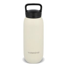 Waterdrop All-Purpose Thermo Fles met Drinktuit Dop 600ml-Beige