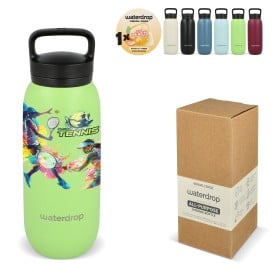 Waterdrop All-Purpose Thermo drinkfles - 600 ml - dubbelwandig met drinktuit