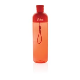 Waterfles 600 ml - rPET - transparant gekleurd