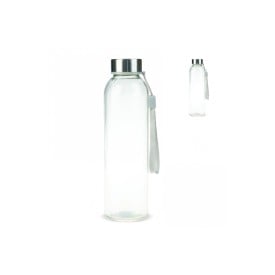 Waterfles 500ml - glas - rondom bedrukt - in geschenkverpakking