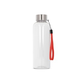 Waterfles Jude R-PET 500ml-Transparant rood