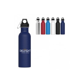 Lenox waterfles 750ml - RVS - met karabijnhaak