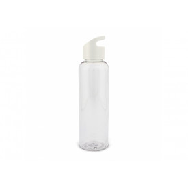 Waterfles Loop transparant R-PET 600ml-Transparant wit