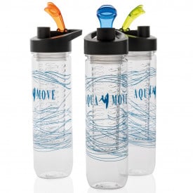 Waterfles fruitinfuser 800 ml - tritan - met draaglus