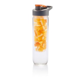 Waterfles fruitinfuser 800 ml - tritan - met draaglus