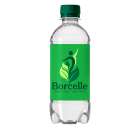 Waterflesje 330 ml - rPET - platte dop