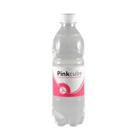 rPET waterflesje mineraalwater 500 ml - witte dop