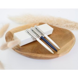 Waterman Allure balpen - metaal - blauwe inkt - geschenkverpakking