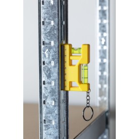 Waterpas sleutelhanger - rABS - magnetisch - maatverdeling