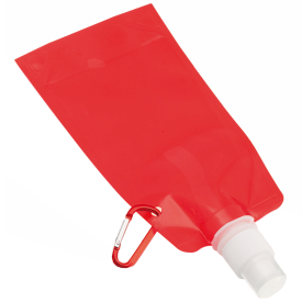 Boxter opvouwbare waterfles 400 ml - rPET - draaidop met karabijnhaak