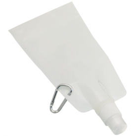 Boxter opvouwbare waterfles 400 ml - rPET - draaidop met karabijnhaak