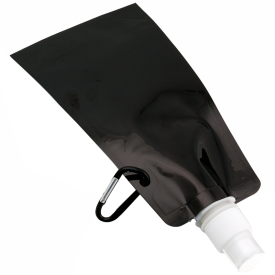 Boxter opvouwbare waterfles 400 ml - rPET - draaidop met karabijnhaak