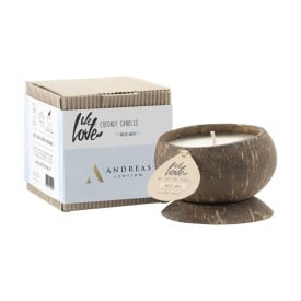 We Love The Planet Coconut Candle kaars-Wit