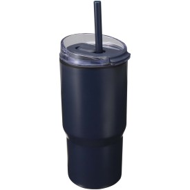 Westin 540 ml RCS gerecyclede dubbelwandige thermosbeker met rietje