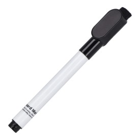 Whiteboardmarker met magneet en wisser-Zwart