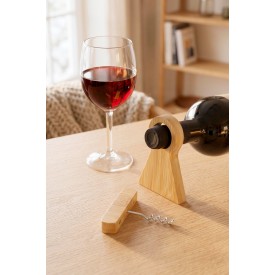 Wijnflessenhouder Vincio | Gerecycled bamboe