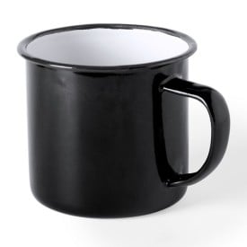 Wilem mok 380ml - metaal - gekleurd