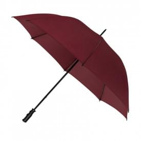 Windproof golfparaplu-Bordeauxrood