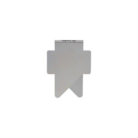 Wingclip Shape - model 2 tweezijdig-Zilver