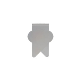 Wingclip Shape - model 3 tweezijdig-Zilver