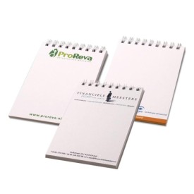 Wire-o Memoblok - A4-Wit