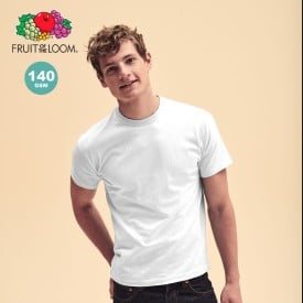 Wit T-Shirt Volwassene Original T - 140g/m2