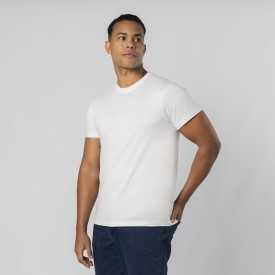 Wit T-Shirt Volwassene Perkins