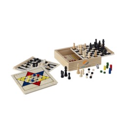 WoodGame spellenset - 5 spellen - hout