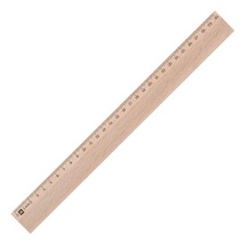 Woody liniaal - hout - 30 cm