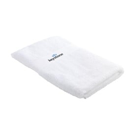 Wooosh Bath Towel GRS Recycle Cotton Mix 140 x 70 cm-Wit
