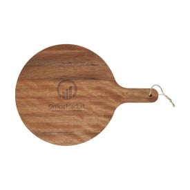 Wooosh serveerplank – FSC acaciahout – handgreep en touw