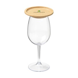 Wooosh Piccolo Bamboo Wine Glass Topper