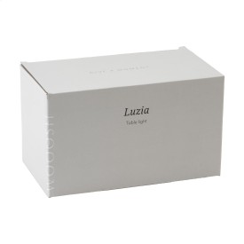 Wooosh RCS Luzia tafellamp - gerecycled kunststof en aluminium - oplaadbaar