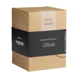Wooosh Scented Candle Sweet Vanilla - glas - 7.2