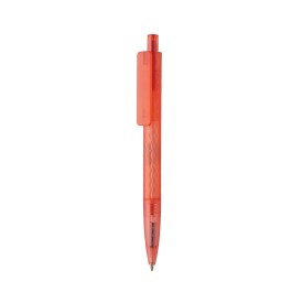 X3 GRS gerecycled PC plastic pen frosted-Rood