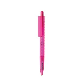 X3 GRS gerecycled PC plastic pen frosted-Roze